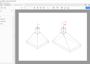 Rysunek PDF z warstwami