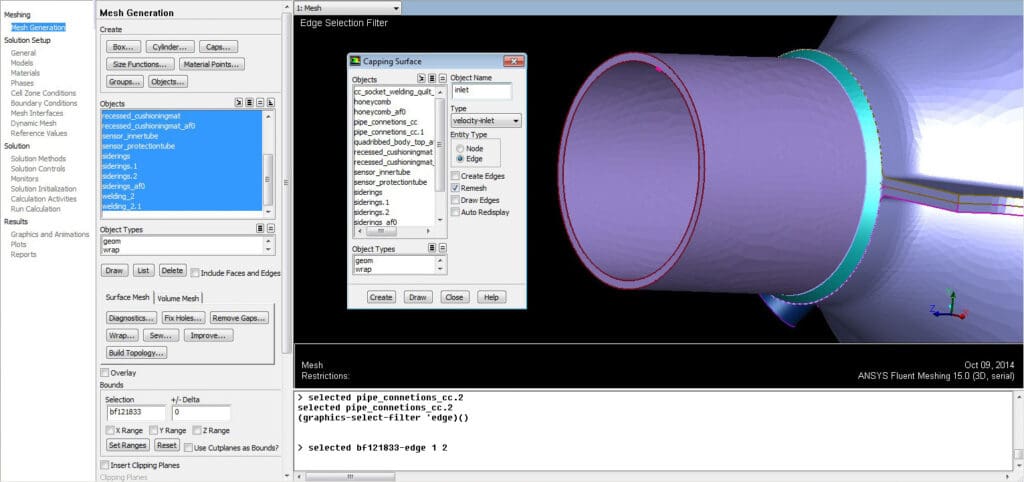 Generacja Siatki w Programie Fluent Meshing