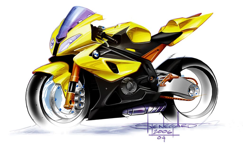 BMW S 1000RR design
