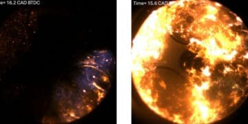 Argon zamiast azotu w mieszance paliwowo-powietrznej