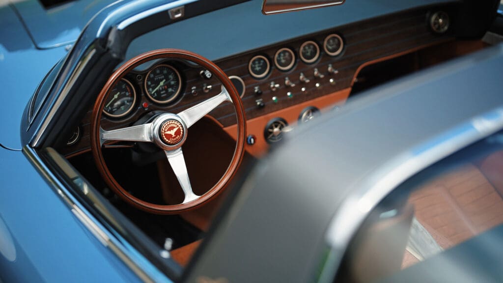 Wnętrze Bizzarrini Aperta Lusso