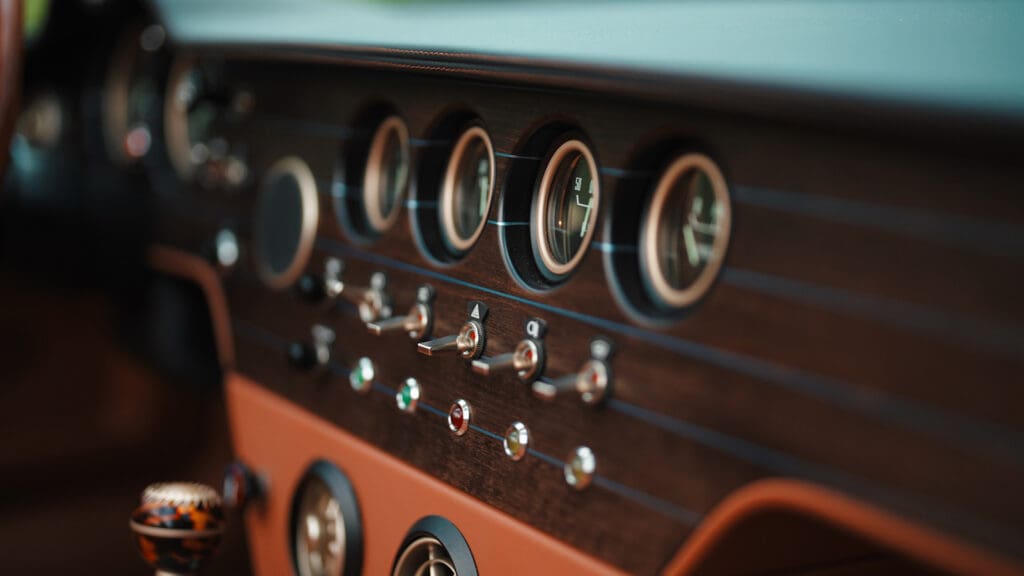 Deska rozdzielcza Bizzarrini Aperta Lusso
