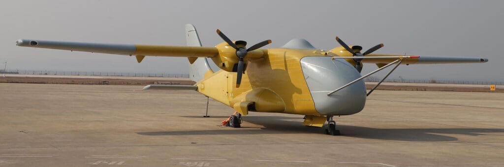 chiński transportowiec bezzałogowy