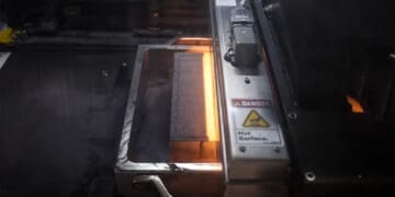 binder jetting szklanego surowca wtórnego