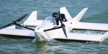 rekreacyjny ekranoplan WaveFly 5X