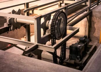 Fundament przenośnika płytowego