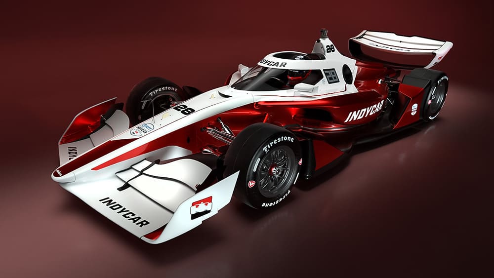 INDYCAR 2028 nowy bolid z nowym silnikiem