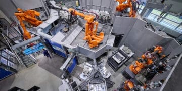 Linia odlewania ciśnieniowego obudów silników elektrycznych BMW