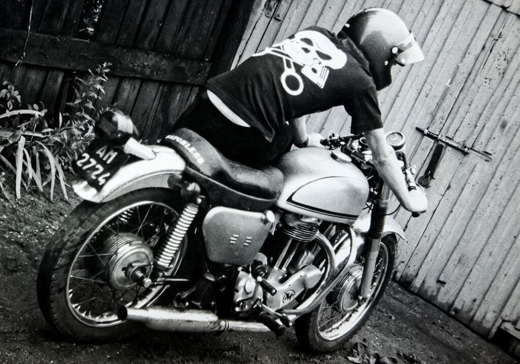 Matchless 500 behind iron curtain