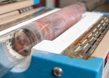 Badanie zachowania materiału podczas ogrzewania w cylindrze ze szkła kwarcowego