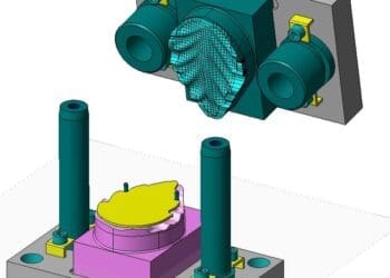 Model zaprojektowanego tłocznika