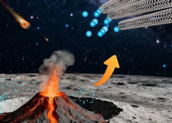 Nanorurki węglowe z księżyca