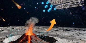 Nanorurki węglowe z księżyca