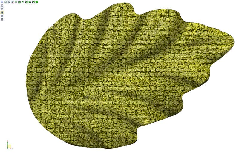 Naprawiona siatka MESH