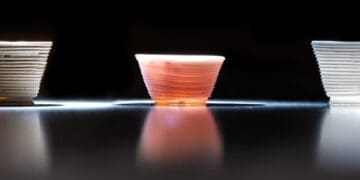 Niskotemperaturowa technologia druku 3D ze szkła