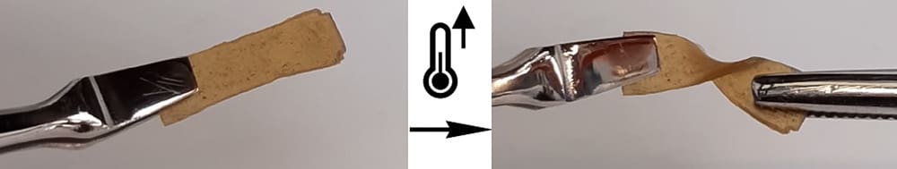 zachowanie kompleksomeró pod wpływem temperatury