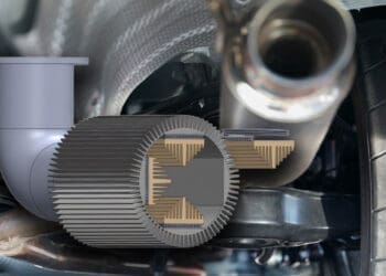 Odzyskiwanie energii z układu wydechowego