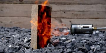 kompozyt z trocin w matrycy struwitu