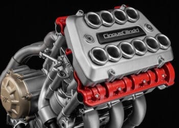 Pięciocylindrowy silnik motocyklowy Agusty