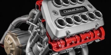 Pięciocylindrowy silnik motocyklowy Agusty