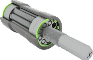 Pierścienie osadcze o przekroju zwężanym Circlip