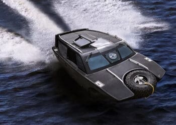 Pływający Drozd Amfibia