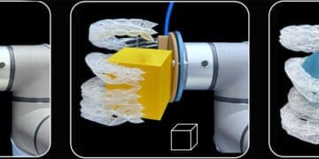 Pneumatyczne chwytaki z folii