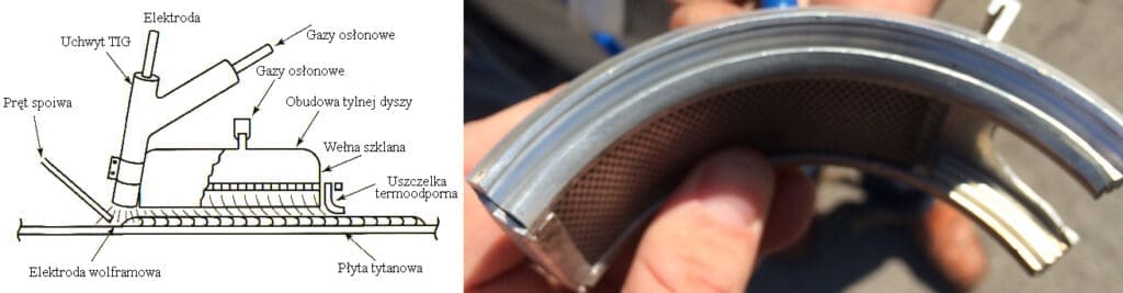 spawanie TIG stopów tytanu