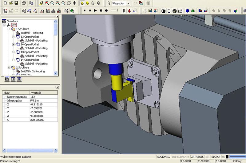 programowanie automatyczne CAD/CAM
