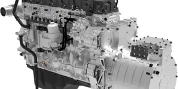 Range extender sprzęgnięty z prądnicą