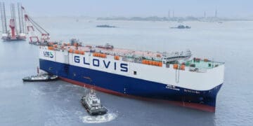 Glovis Leader może transportować ponad dziesięć tysięcy samochodów