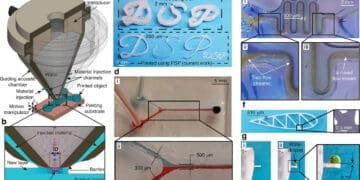 Demonstracja możliwości druku 3D w oparciu o polimeryzację ultradźwiękami