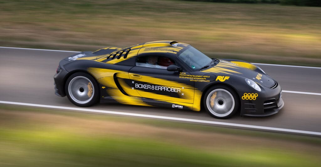Ruf CTR3 z silnikiem B8 bokser