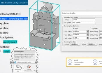 Wyznaczanie bryły brzegowej na potrzeby optymalizacji zużycia materiału