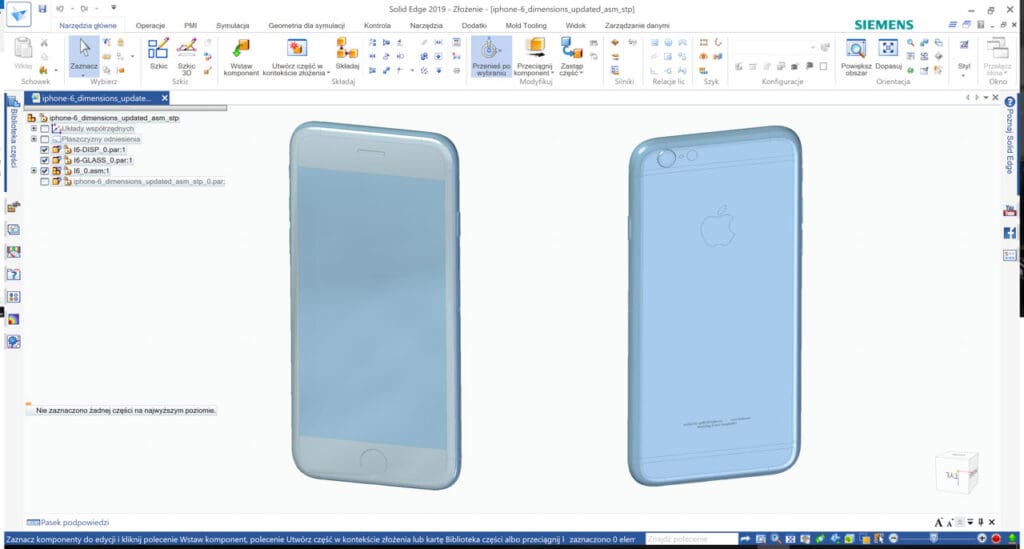 Tworzenie i optymalizacja modelu CAD do druku 3D