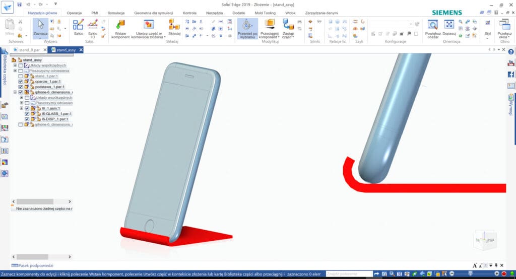Tworzenie i optymalizacja modelu CAD do druku 3D