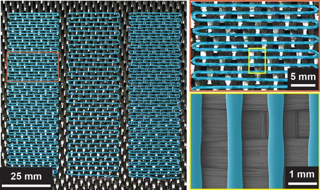Samonaprawiający się kompozyt