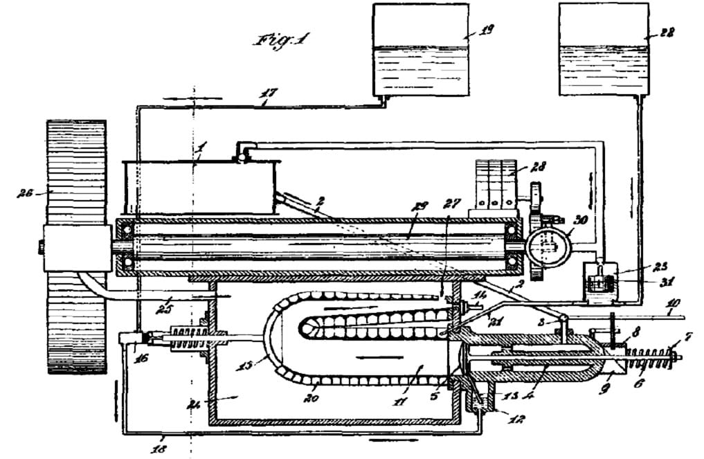 Silnik Turbinowy Kopczewskiego Patent
