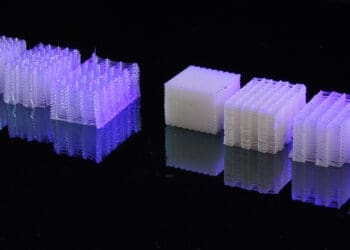 Struktury lattice z usieciowanych elastomerów ciekłokrystalicznych