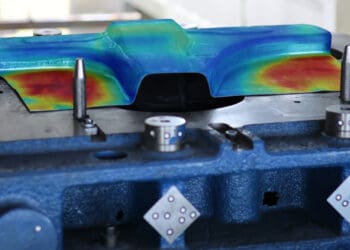 Termograficzna kontrola jakości blach tłoczonych na gorąco