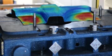 Termograficzna kontrola jakości blach tłoczonych na gorąco