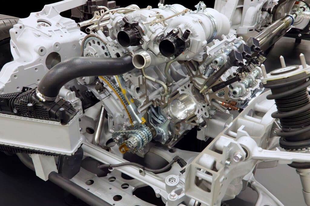 Podwójnie Doładowany Silnik V8 Toyoty GR GT