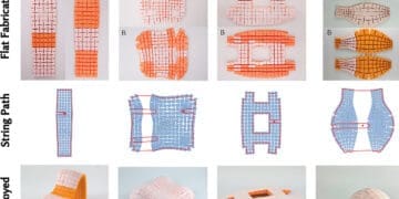 Transformacja z 2D do 3D za pociągnięciem sznurka