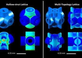 Tytanowa Struktura Lattice Metamateriał