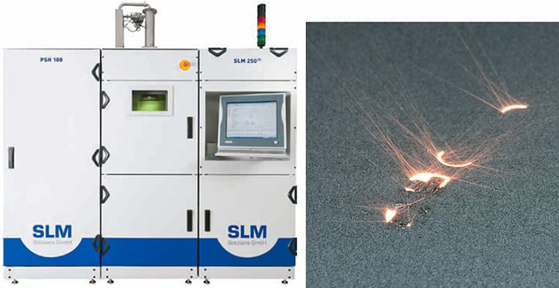 wytwarzanie przyrostowe SLM