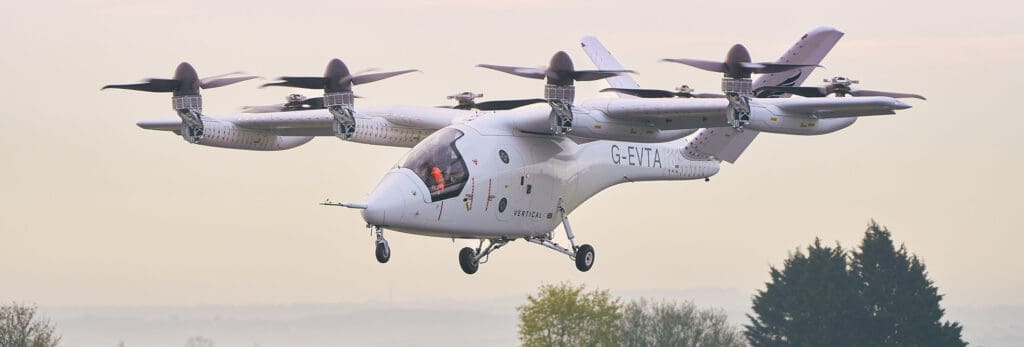 Valo demonstruje przejście z lotu pionowego do horyzontalnego