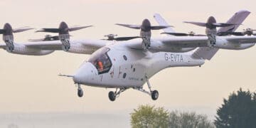 Valo demonstruje przejście z lotu pionowego do horyzontalnego