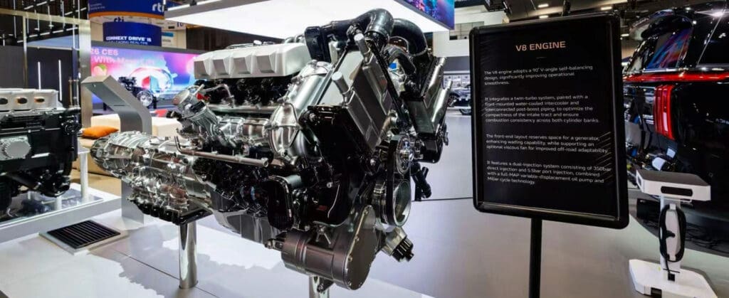 Widlasta ósemka z Chin GWM V8