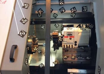 Wyznaczenie rozkładu sztywności statycznej obrabiarki z użyciem wyników pomiarów fotogrametrycznych