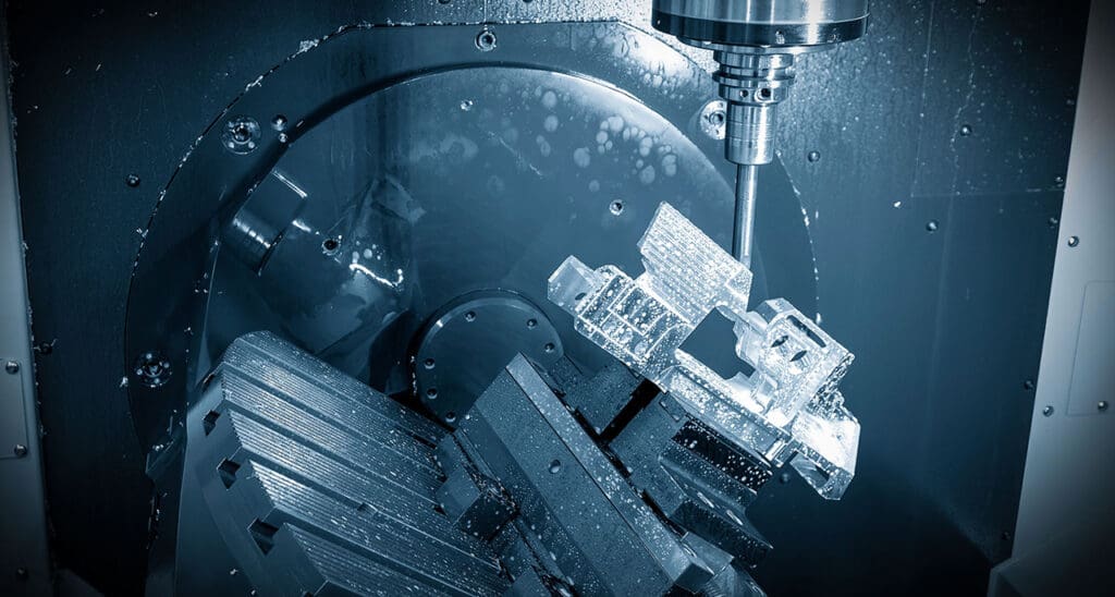 Wybrane aspektyproduktywnego skrawaniana wieloosiowychobrabiarkach CNC